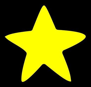 Gold Star Clip Art N102