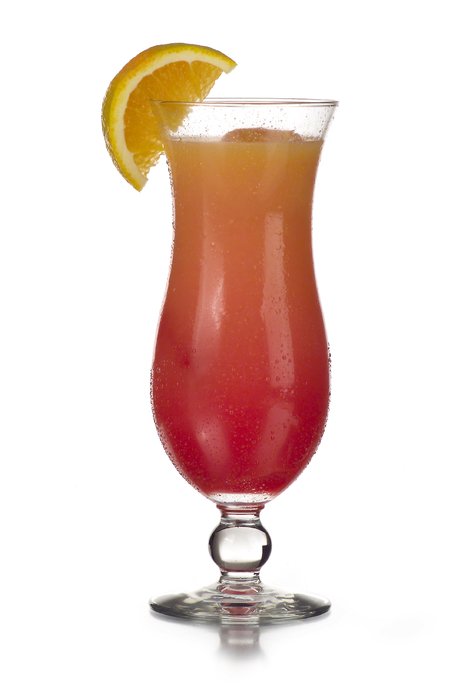 Hurricane Drink Recipe darwing