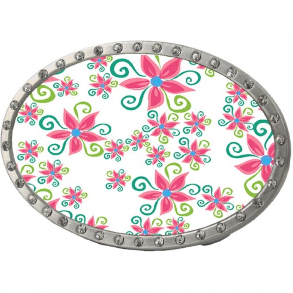 Home Flower Power Rhinestone