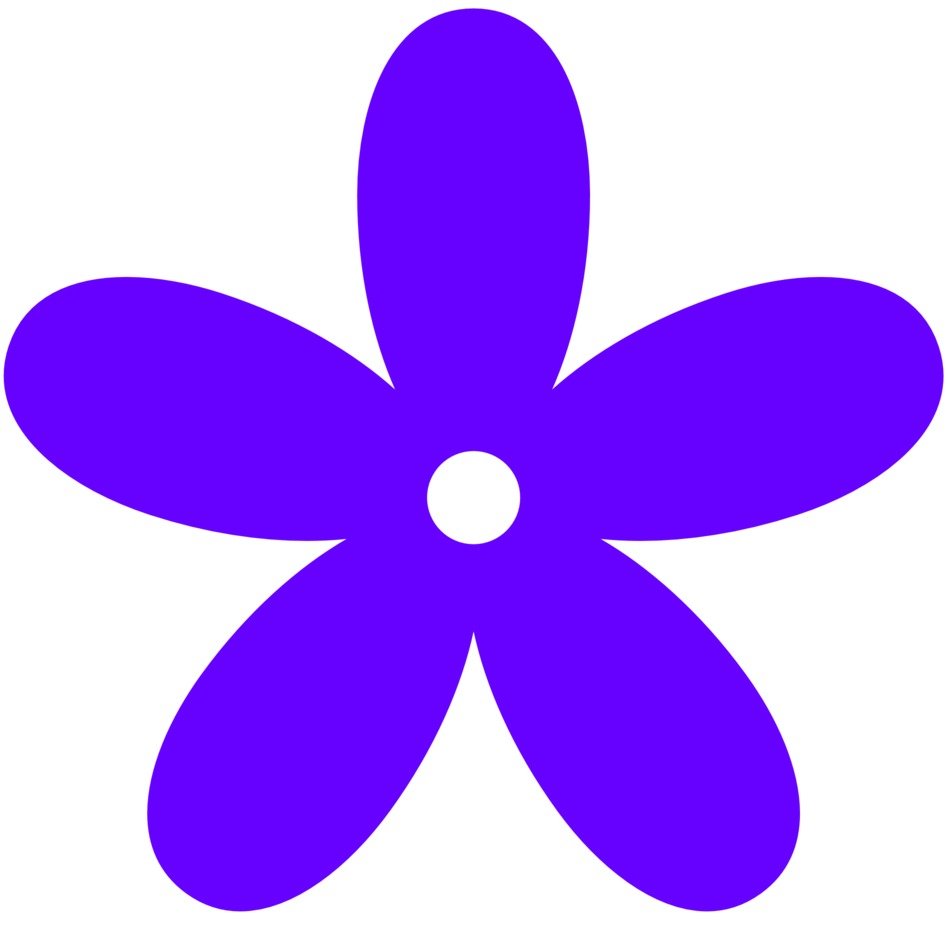 Purple Flower as a picture for a clipart