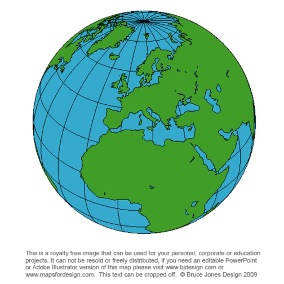 Free World Globe Map