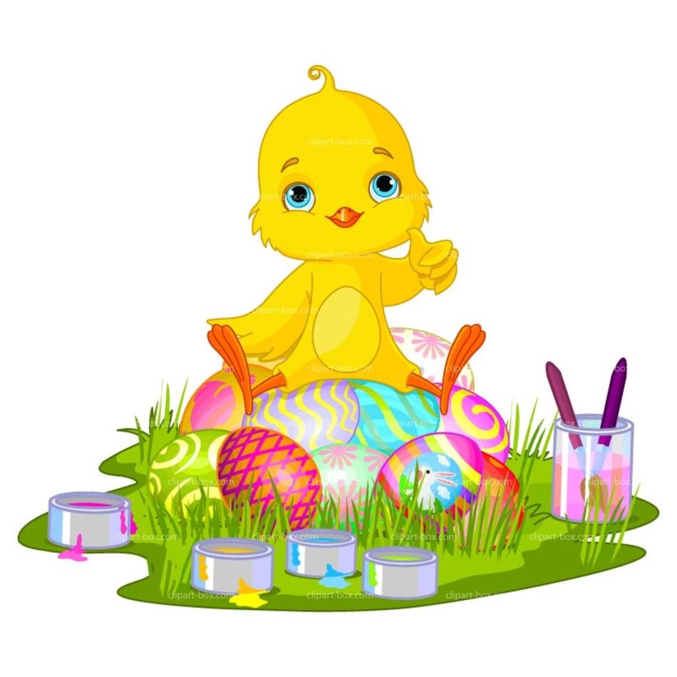 Easter Egg Chickens drawing free image download