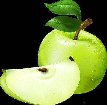 Green Apple Clip Art N53