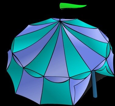 Circus Tent Clip Art N87