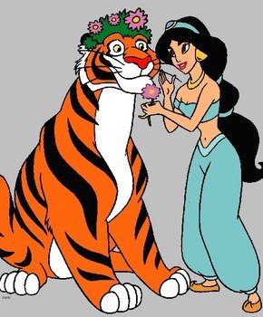 Princess Jasmine Clip Art N12