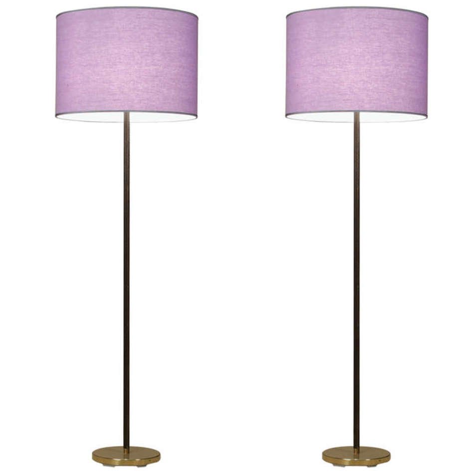 Purple Shade Floor Lamp