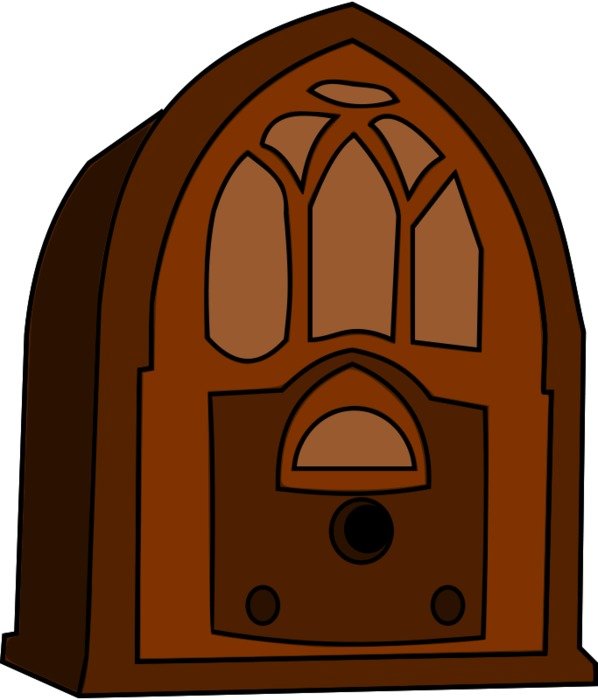 Old Time Radios drawing