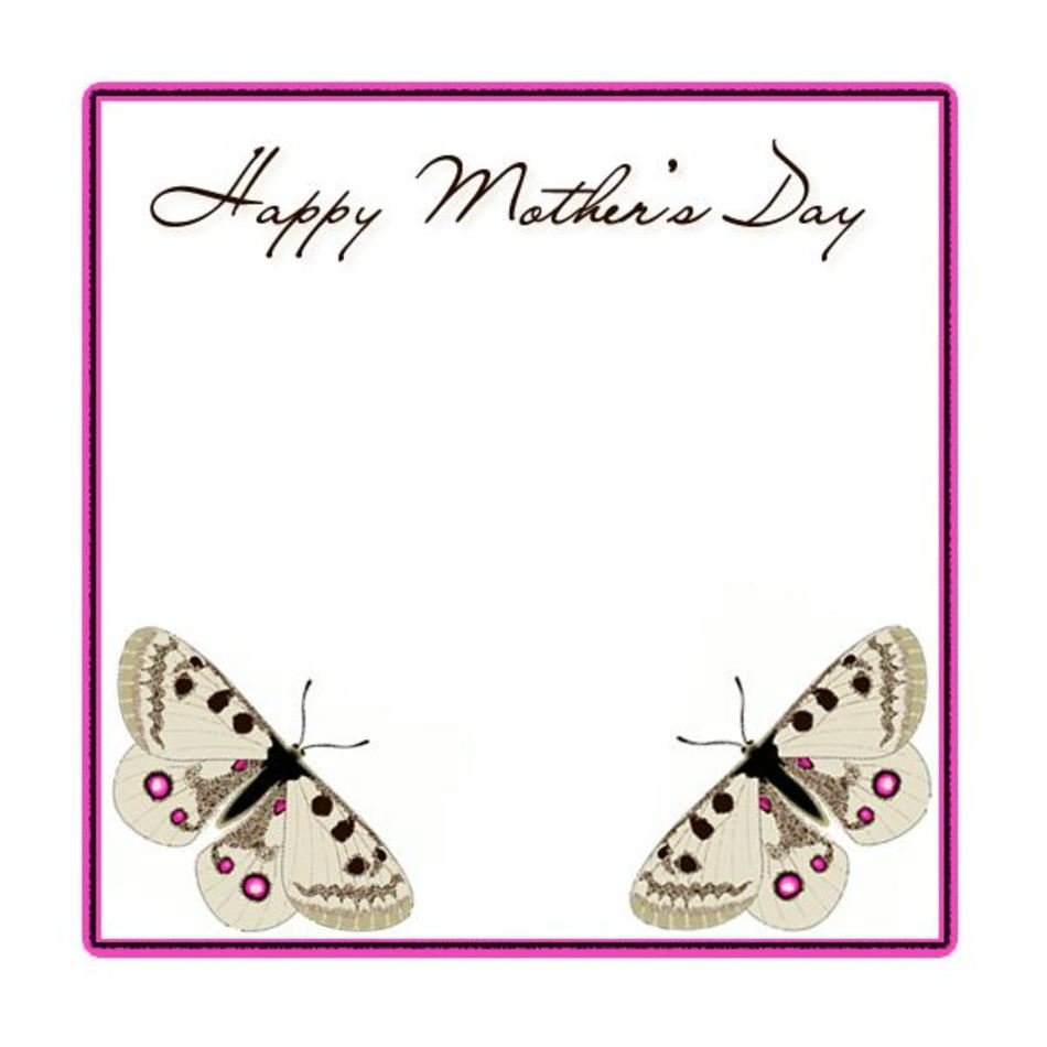 Mothers Day Borders N4