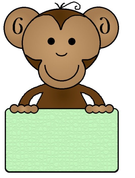 Monkey Clip Art N132