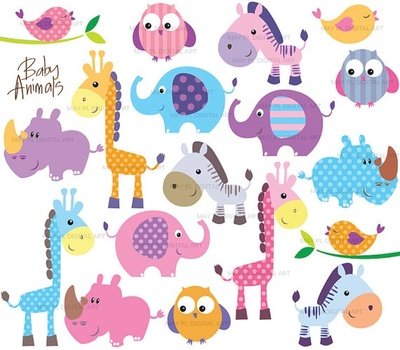 Baby Animal Clip Art N20