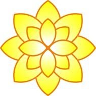 Simple Flower Clip Art N8