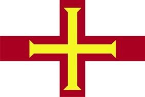 Flag Of Guernsey 2009 drawing