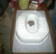 Toilet Birthday Cakes