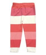 striped pants of a newborn