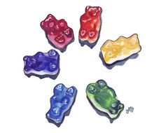 Gummy Bear Clip Art drawing