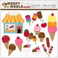 Ice Cream Shop Clip Art N6