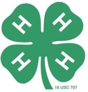 Logo De Clubes 4 H Del Departamento Agricultura Estado