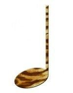 Quarter Note Clip Art N7