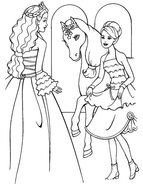 Barbie Coloring Pages drawing