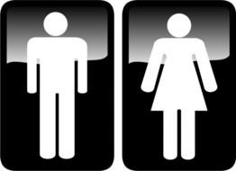 Toilet Signs Clip Art N23