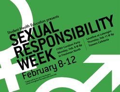 Poster Campaign Promoting Awareness Of Sexual Responsibility Week On