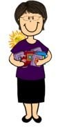 Principals Office girl Clip Art drawing