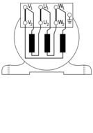 Simple Representation Of A Electric drawing