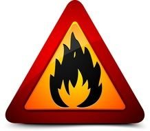 Fire Safety Symbol drawing