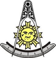 Masonic Past Master Clip Art N8