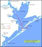 Galveston Bay Map