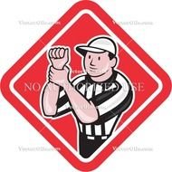 Cartoon Referee Clip Art N3