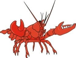 red Lobster Clip Art drawing