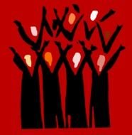 Gospel Choir Clip Art N11