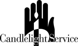 Candlelight Service Clip Art drawing