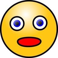 Shocked Smiley Face Clip Art N19