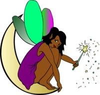 Purple Fairy Clip Art N4
