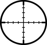 Crosshairs Clip Art N7
