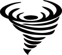 Tornado Cartoon Clip Art N25
