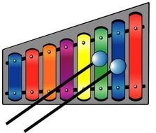 Xylophone Clip Art N21