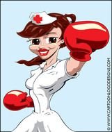 Cartoon Nurse Clip Art N53