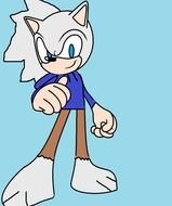 Colorful drawing of Jack Frost clipart