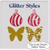 Digital Scrapbooking Add Sparkle With Glitter