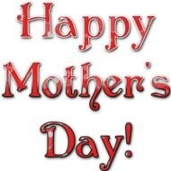 Happy Mothers Day Clip Art Of The Word