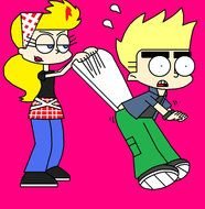 Johnny Test Wedgie