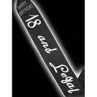 21st Birthday Sash N2