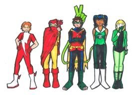 drawn characters of a comics