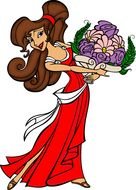 Megara as a picture for clipart