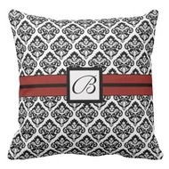 Monogrammed Throw Pillows