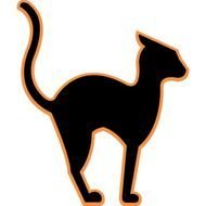 Halloween Black Cat Clip Art Free N4