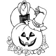 Dubujos Para Imprimir Y Colorear De Halloween 3